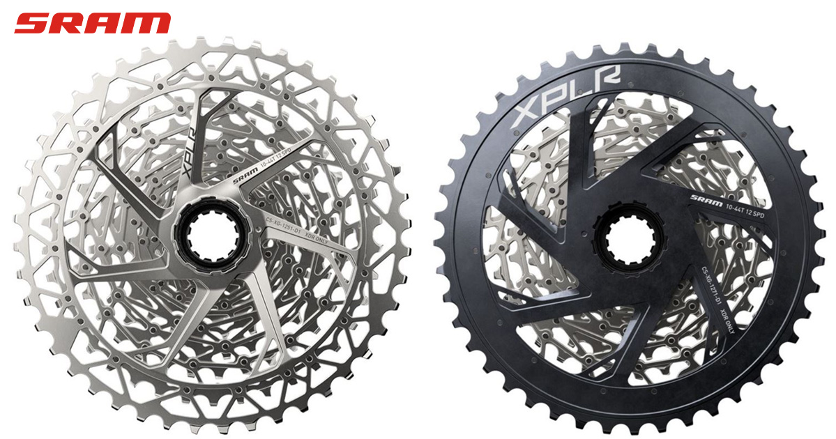 Le cassette della nuova linea per bici gravel Sram XPLR