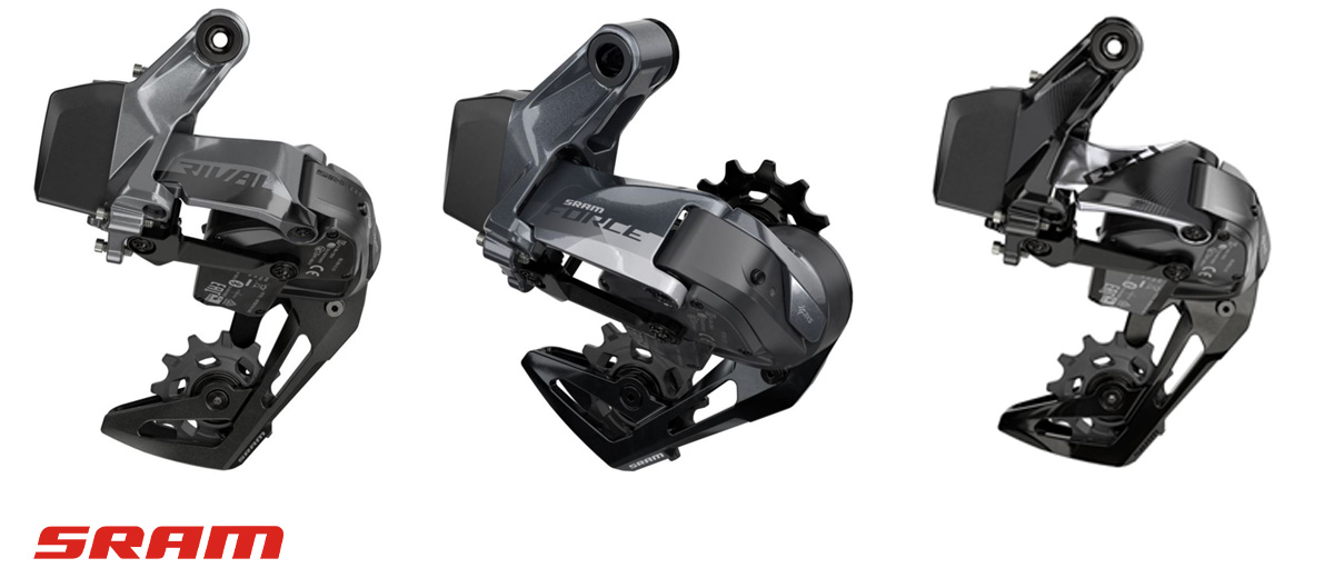 I nuovi deragliatori posteriori della linea per bici gravel Sram XPLR