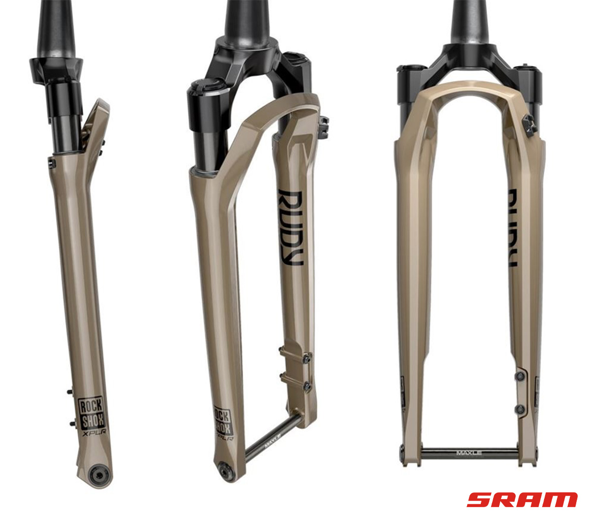 La forcella per biciclette gravel della nuova linea Sram XPLR