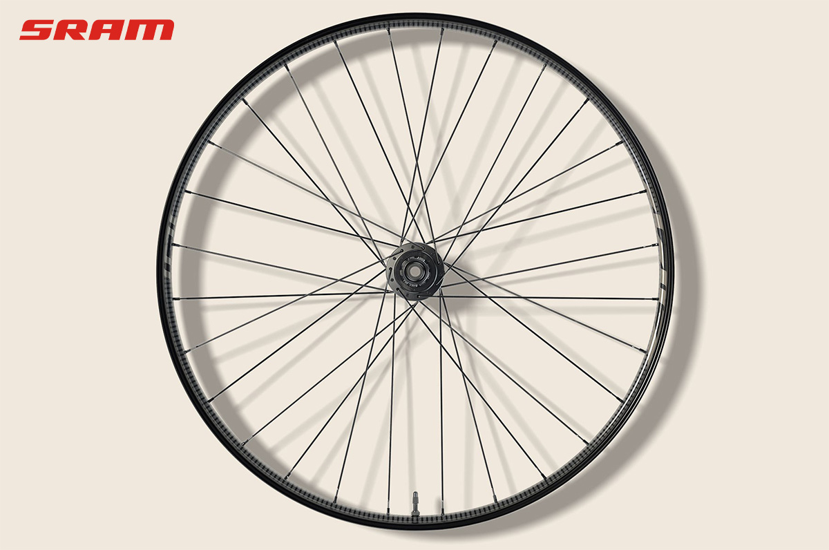 La ruota della nuova collezione per bici gravel Sram XPLR
